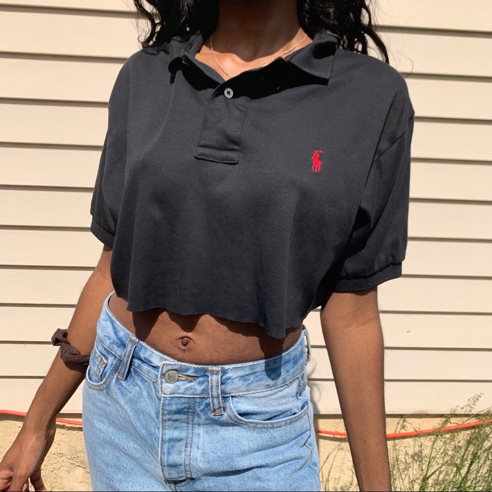 Ralph Lauren Cropped Polo
